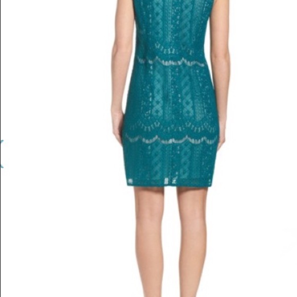 Adrianna Papell Lace A-Line Dress 18W, 22W - Picture 2 of 4